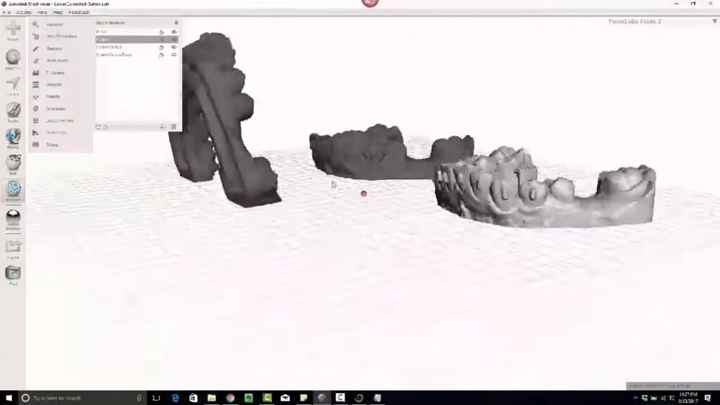 MeshMixer - Discussion of Model Printing Orientation and Design